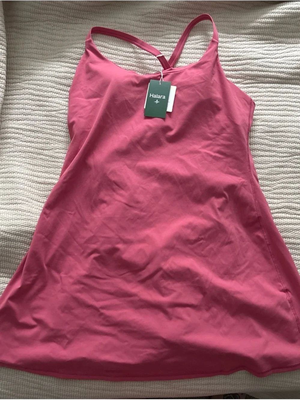 HALARA Rose Pink Dress
